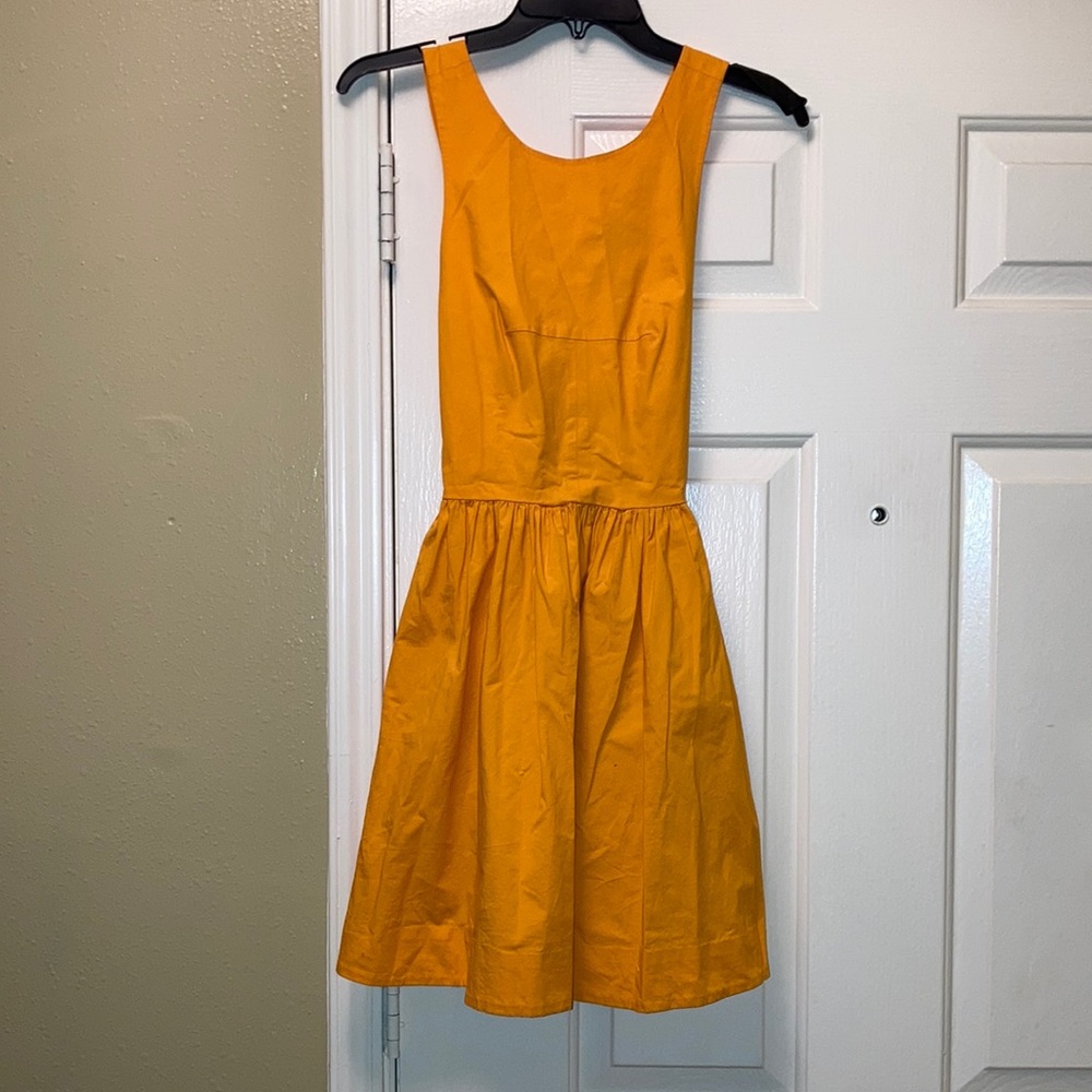 Kate Spade Saturday Orange Dress